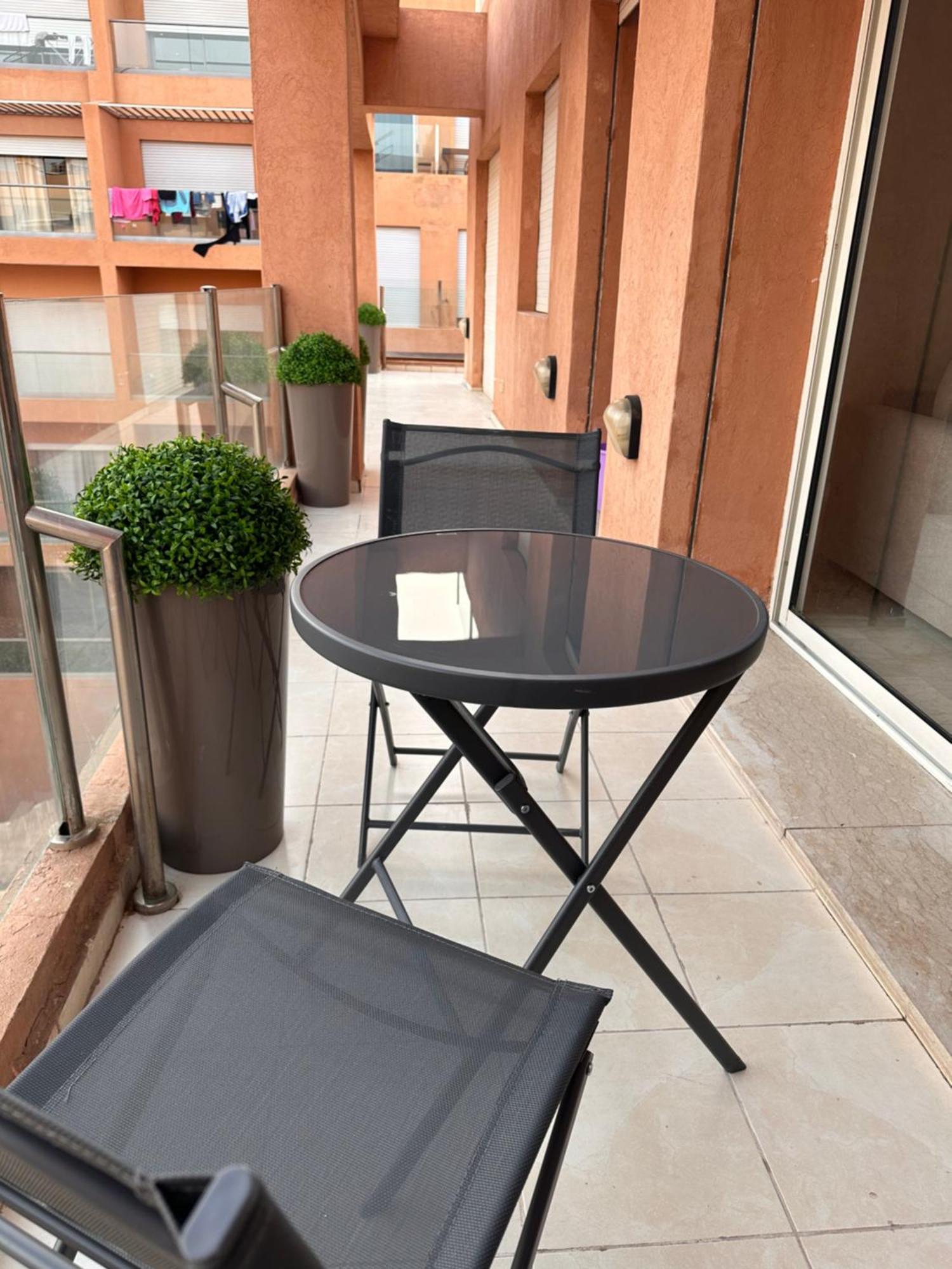 Appartement Centre Gare Gueliz Chic Et Cosy De Marrakech مراكش المظهر الخارجي الصورة